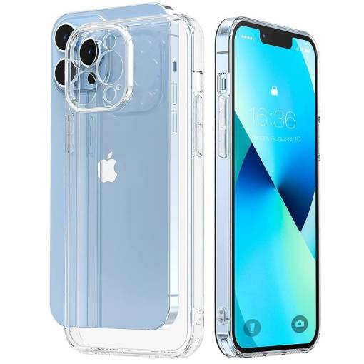 Foto - Silikonový kryt pro iPhone 14 Pro - Průhledný