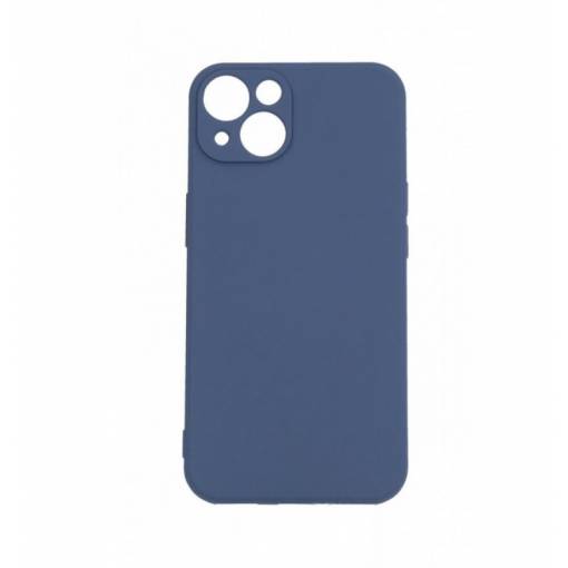 Foto - Silikonový kryt pro iPhone 14 Plus - Tmavě modrý