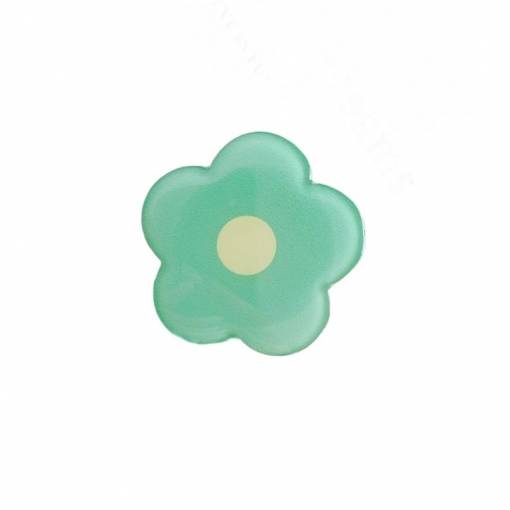 Foto - Pop Socket držák na mobilní telefon - Květina, zelená