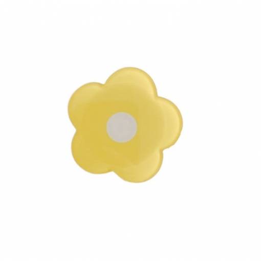 Foto - Pop Socket držák na mobilní telefon - Květina, žlutá