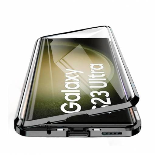 Foto - Magnetický kryt pro Samsung Galaxy S23 Ultra 5G - Černý