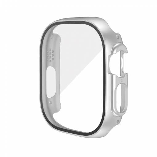 Foto - Ochranný kryt pro Apple Watch Ultra - Stříbrný, 49 mm