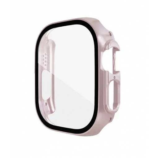 Foto - Ochranný kryt pro Apple Watch Ultra - Lesklý růžový, 49 mm
