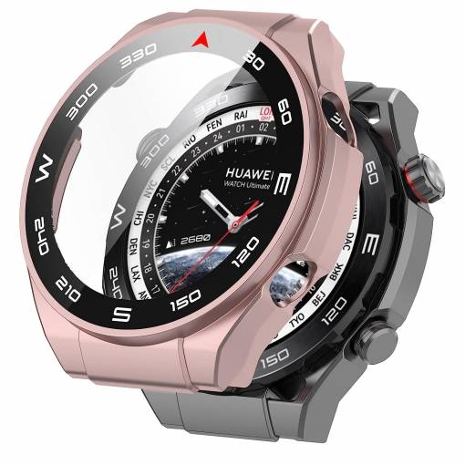 Foto - Ochranný kryt pro Huawei Watch Ultimate - Růžový
