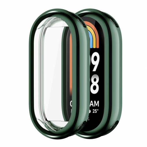 Foto - Silikonový kryt pro Xiaomi Mi band 8 - Zelený