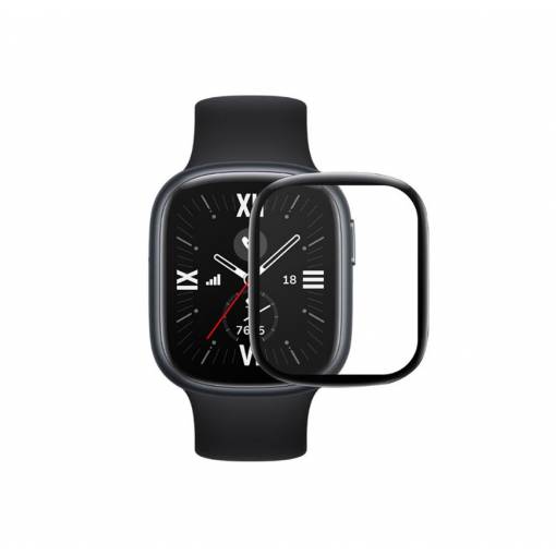 Foto - Ochranná fólie s černým okrajem pro Honor watch 4