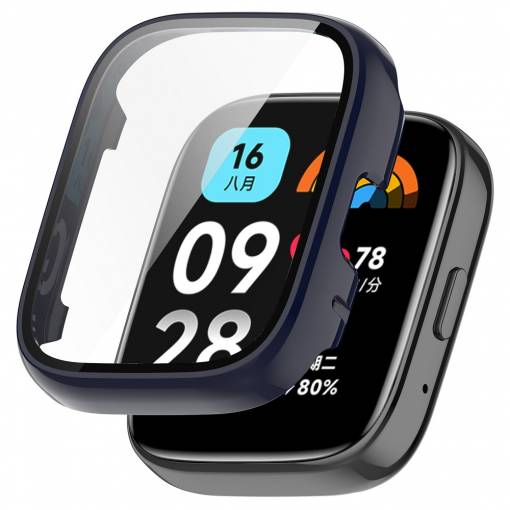 Foto - Ochranný kryt pro Redmi Watch 3 Active - Tmavě modrý