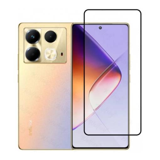 Foto - Ochranné sklo pro Infinix Note 40 - Černé