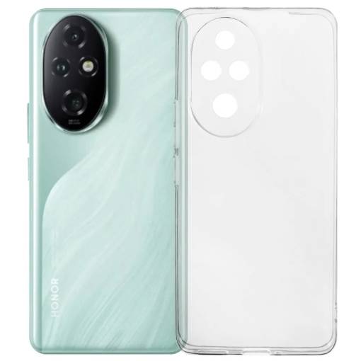 Foto - Silikonový kryt pro Honor 200 Pro - Průhledný