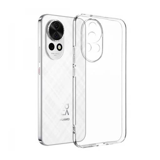 Foto - Silikonový kryt pro Huawei Nova 12 a 13 - Průhledný