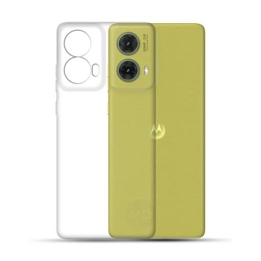 Foto - Silikonový kryt pro Motorola Moto G85 5G - Průhledný