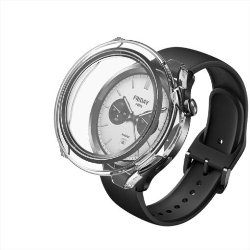 Foto - Ochranný kryt pro Xiaomi Watch S4 - Transparentní