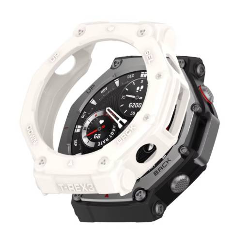 Foto - Silikonový rámeček pro Amazfit T-Rex 3 - Bílý