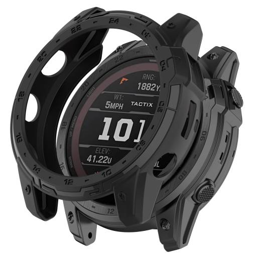 Foto - Silikonový rámeček pro Garmin Enduro 2 a Garmin Tactix 7 - Černý