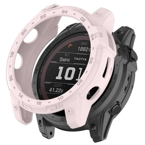 Foto - Silikonový rámeček pro Garmin Enduro 2 a Garmin Tactix 7 - Růžový