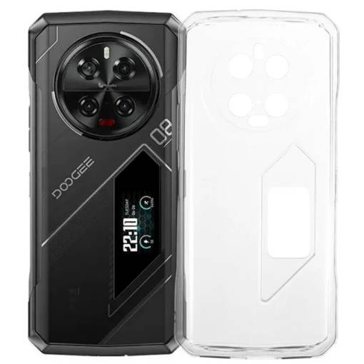 Foto - Silikonový kryt pro Doogee V40 Pro - Průhledný