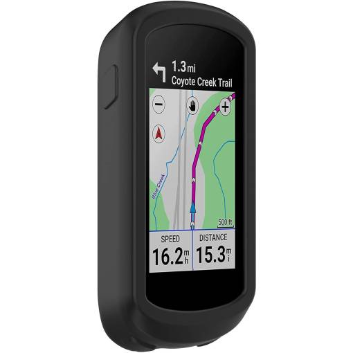 Foto - Silikonový kryt pro Garmin Edge Explore 2 - Černý