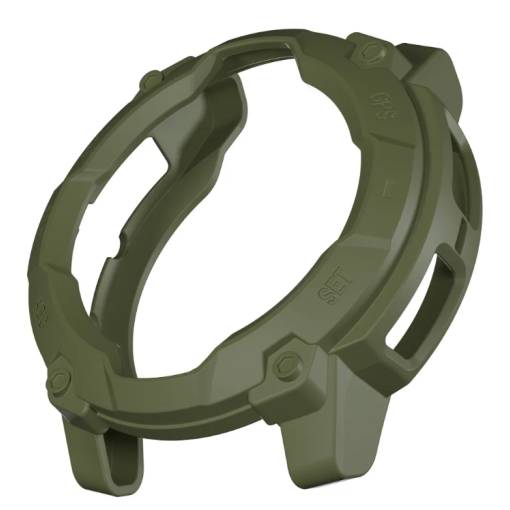 Foto - Silikonový rámeček pro Garmin Instinct 3 - Zelený, 45 mm