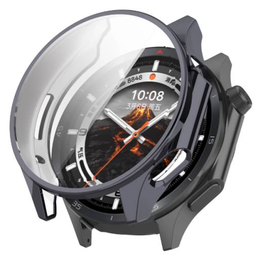 Foto - Silikonový kryt pro Oppo Watch X2 a OnePlus Watch 3 - Šedý