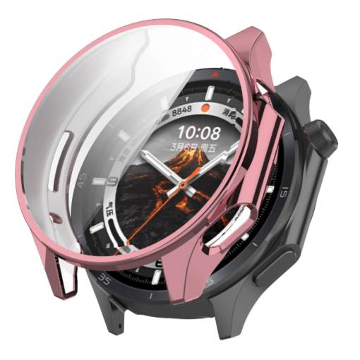 Foto - Silikonový kryt pro Oppo Watch X2 a OnePlus Watch 3 - Růžový