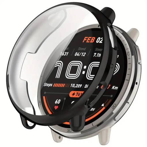 Foto - Silikonový kryt pro Amazfit Active 2 - Černý