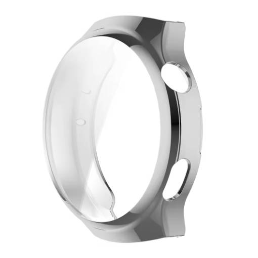 Foto - Silikonový kryt pro Huawei Watch 4 - Stříbrný