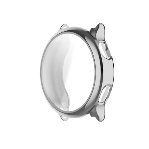 Foto - Silikonový kryt pro Huawei Watch 4 - Stříbrný