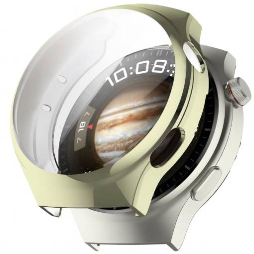 Foto - Silikonový kryt pro Huawei Watch 4 Pro - Zlatý