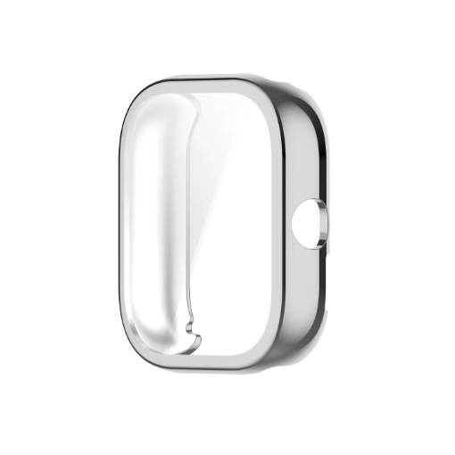 Foto - Silikonový kryt pro Xiaomi Redmi Watch 5 - Stříbrný