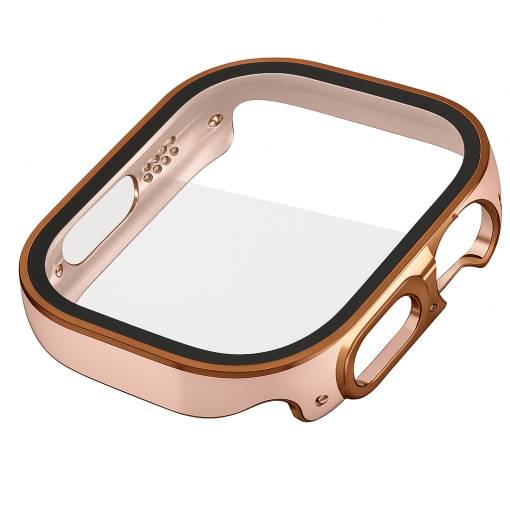 Foto - Ochranný kryt pro Apple Watch Ultra - Měďeno růžový, 49 mm