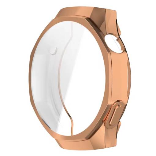 Foto - Silikonový kryt pro Huawei Watch GT5 pro 46 mm - Zlato růžový