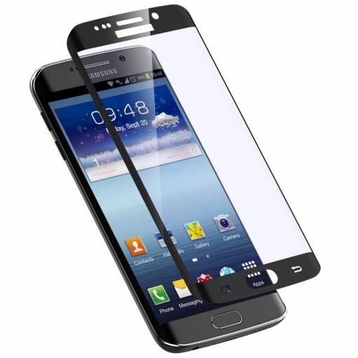 Foto - Ochranné sklo pro Samsung Galaxy S6 edge - černý