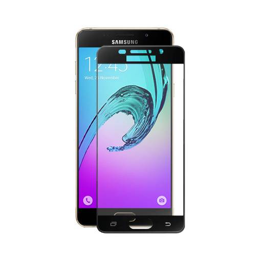 Foto - Ochranné sklo pro Samsung Galaxy A5 2016 - černé