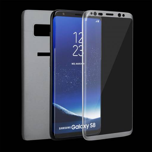 Foto - Ochranné sklo pro Samsung Galaxy S8 stříbrná - SN:6276