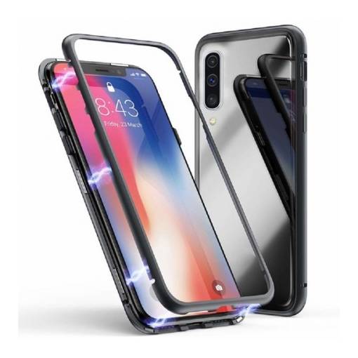 Foto - Magnetický kryt pro Samsung Galaxy A50 černý
