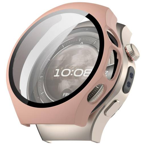 Foto - Ochranný kryt pro Huawei Watch 5 - Růžový, 42 mm