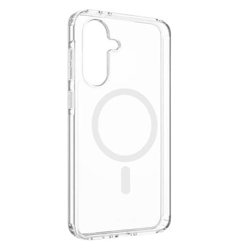 Foto - MagSafe silikonový kryt pro Samsung Galaxy A56 5G - Průhledný