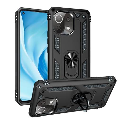 Foto - Armor silikonový kryt pro Xiaomi Mi 11 - Černý