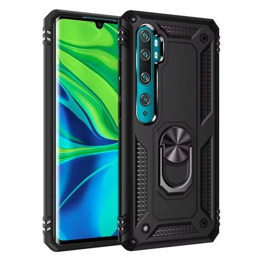 Foto - Armor silikonový kryt pro Xiaomi Mi Note 10, 10 Lite, 10 Pro, Mi CC9 Pro - Černý