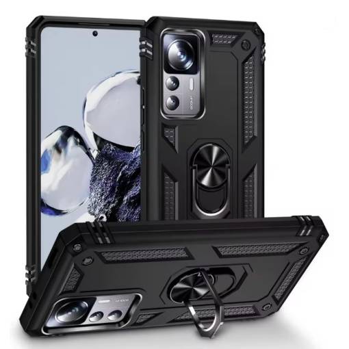 Foto - Armor silikonový kryt pro Xiaomi 12T a 12T Pro - Černý