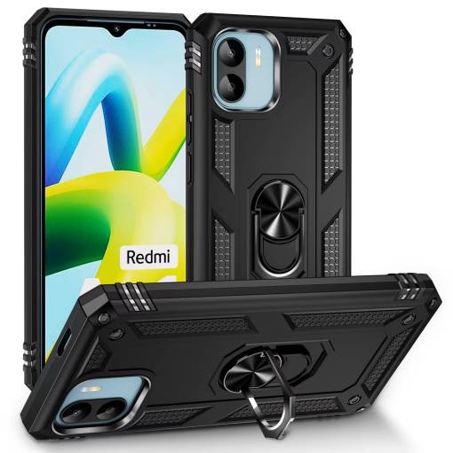 Foto - Armor silikonový kryt pro Xiaomi Redmi A1 a A2 - Černý