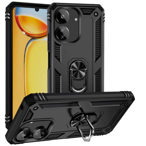 Foto - Armor silikonový kryt pro Xiaomi Redmi 13C - Černý