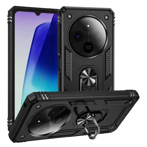 Foto - Armor silikonový kryt pro Xiaomi Redmi 14C - Černý