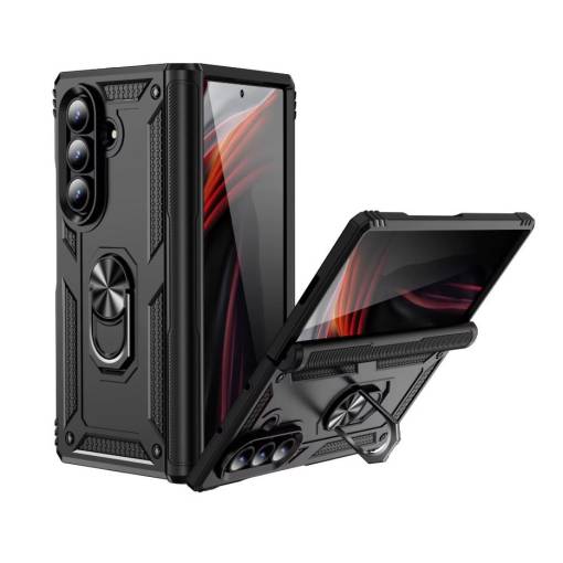 Foto - Armor silikonový kryt pro Samsung Galaxy Z Fold7 - Černý