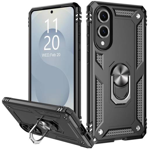 Foto - Armor silikonový kryt pro Samsung Galaxy S25 Edge - Černý