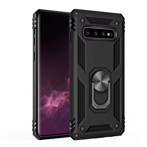 Foto - Armor silikonový kryt pro Samsung Galaxy S10 - Černý
