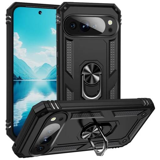 Foto - Armor silikonový kryt pro Google Pixel 10 a 10 Pro - Černý