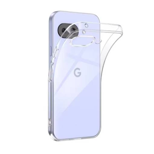 Foto - Silikonový kryt pro Google Pixel 9a - Průhledný