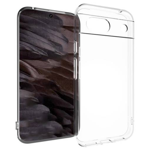 Foto - Silikonový kryt pro Google Pixel 8a - Průhledný