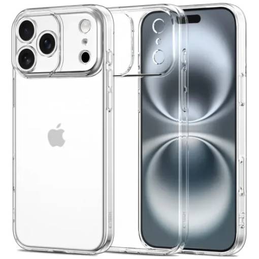 Foto - Silikonový kryt pro iPhone 17 Pro Max - Transparentní